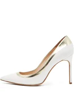 Manolo Blahnik: Белые туфли 
