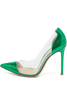 Gianvito Rossi: Зелёные туфли 