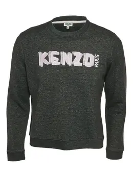 Kenzo Pre-Owned: Тёмный свитшот 