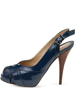 Fendi Pre-Owned: Голубые сандалии 
