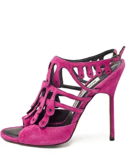 Manolo Blahnik: Розовые сандалии 