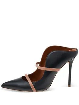 Malone Souliers: Чёрные сабо 