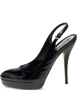 Gucci Pre-Owned: Чёрные сандалии 