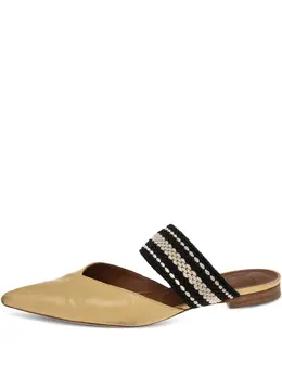 Malone Souliers: Бежевые сабо 