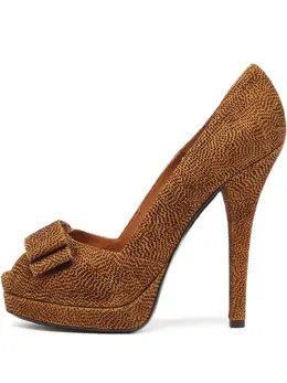 Fendi Pre-Owned: Коричневые туфли 