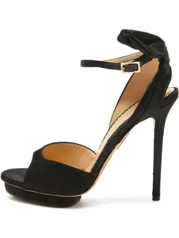Charlotte Olympia: Чёрные сандалии 
