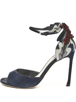 Christian Dior Pre-Owned: Синие босоножки 