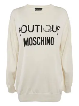 Moschino Pre-Owned: Свитер оверсайз 
