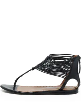 Alaïa Pre-Owned: Чёрные сандалии 