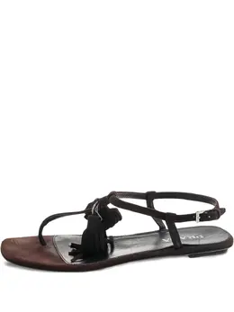 Prada Pre-Owned: Коричневые сандалии 