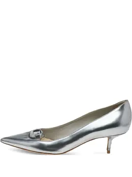Christian Dior Pre-Owned: Серебристые туфли 