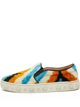 Aquazzura: Белые кроссовки 