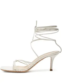 Gianvito Rossi: Белые босоножки 