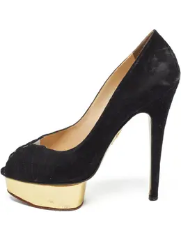 Charlotte Olympia: Чёрные босоножки 