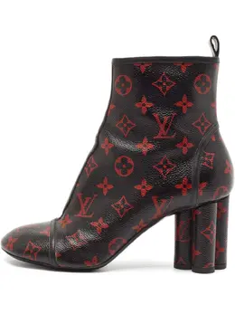 Louis Vuitton Pre-Owned: Чёрные ботинки 