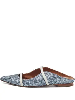 Malone Souliers: Голубые сабо 