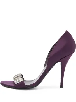 Gucci Pre-Owned: Фиолетовые сандалии 