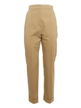 Max Mara: Бежевые брюки 