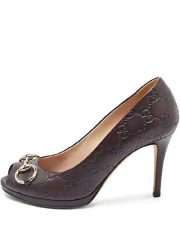 Gucci Pre-Owned: Коричневые туфли 