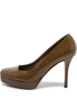 Gucci Pre-Owned: Зелёные туфли 