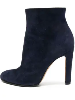 Gianvito Rossi: Синие ботинки 