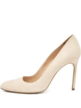 Manolo Blahnik: Бежевые туфли 