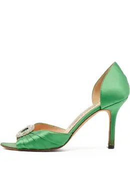 Manolo Blahnik: Светлые туфли 