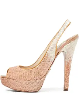 Prada Pre-Owned: Светлые туфли 