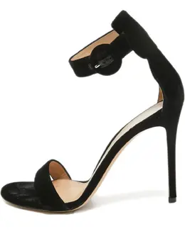 Gianvito Rossi: Чёрные сандалии 