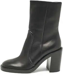 Gianvito Rossi: Чёрные ботинки 