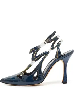 Manolo Blahnik: Голубые туфли 