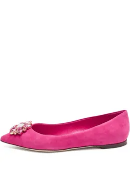 Dolce & Gabbana Pre-Owned: Розовые балетки 
