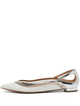Aquazzura: Белые балетки 