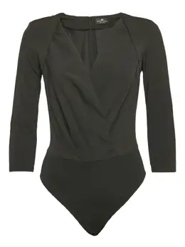 Elisabetta Franchi: Чёрный боди 