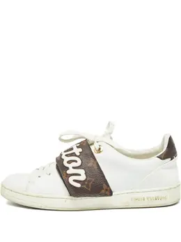 Louis Vuitton Pre-Owned: Белые кроссовки 