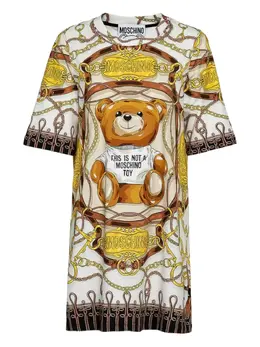 Moschino Pre-Owned: Платье с принтом 