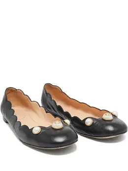 Gucci Pre-Owned: Чёрные балетки 
