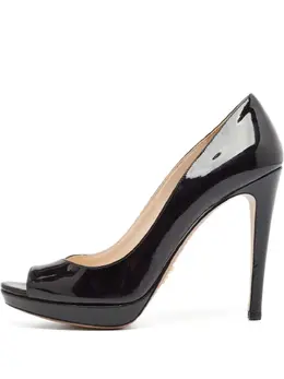 Prada Pre-Owned: Чёрные туфли 
