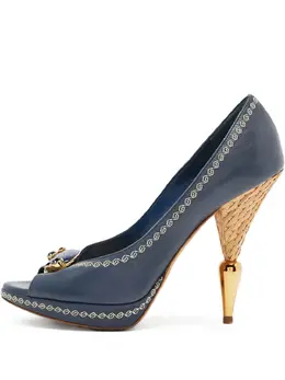 Christian Dior Pre-Owned: Синие туфли 