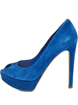 Christian Dior Pre-Owned: Голубые туфли 