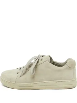 Prada Pre-Owned: Бежевые кроссовки 