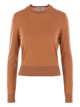 Chloé: Коричневый топ 