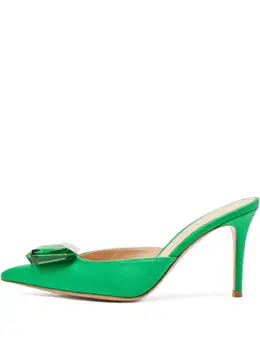 Gianvito Rossi: Зелёные сабо 