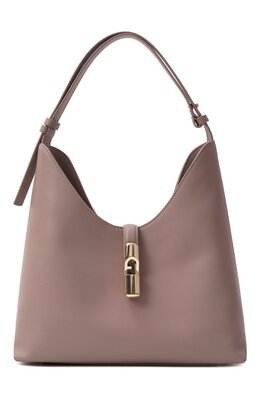 Furla: Бежевая сумка 