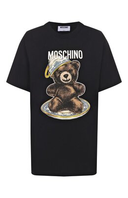 Moschino: Хлопковая футболка 