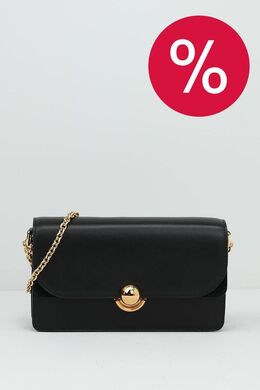 Furla: Чёрная сумка 