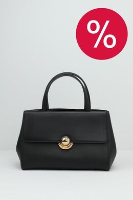 Furla: Чёрная сумка 