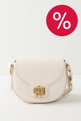 Furla: Белая сумка 