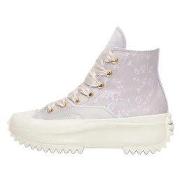 CONVERSE: Фиолетовые кроссовки  Run Star Hike