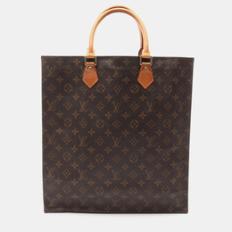 Louis Vuitton: Коричневая сумка-шоппер 